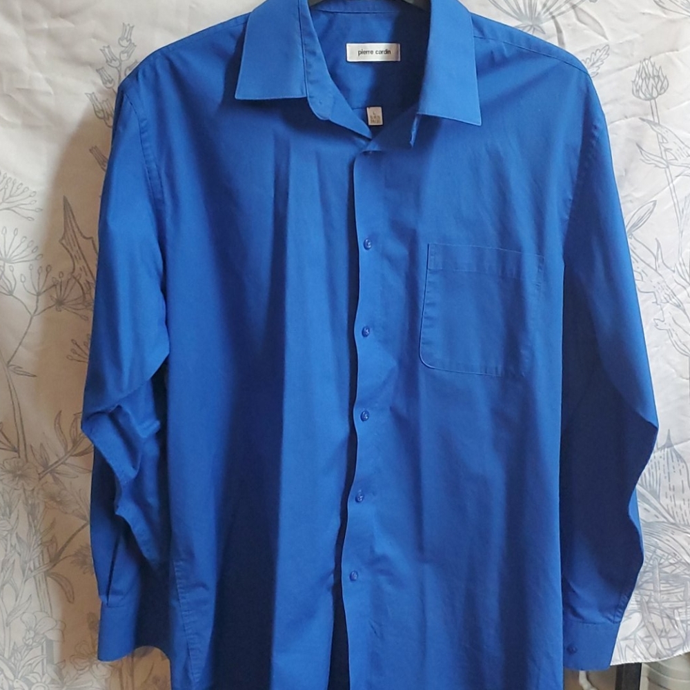 Button down blue shirt
